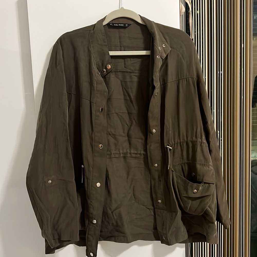 Army green jacket